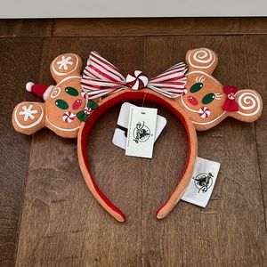 Disney Park Gingerbread Christmas Headband/Ears